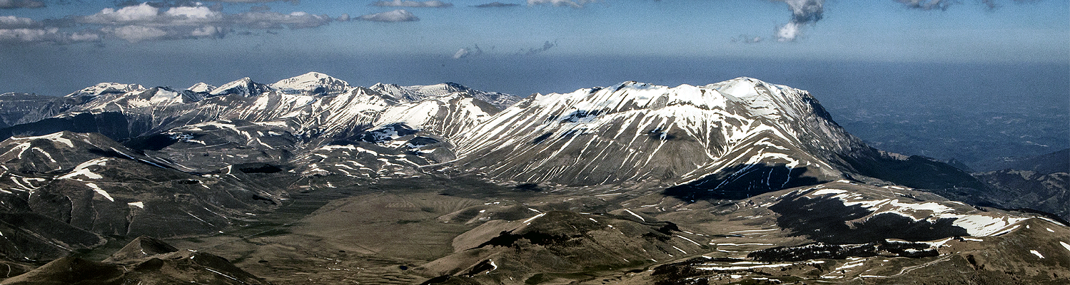 Monti della laga, Gran Sasso, Parapendio