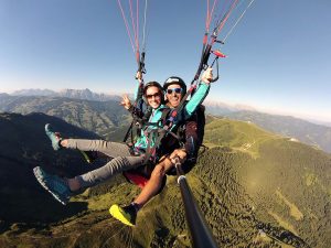 Volare in Parapendio tandem, biposto, Lazio